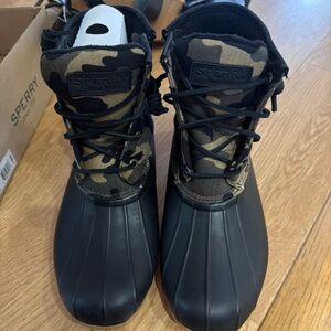 Sperry Camouflage Duck Boots